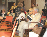 Racconti per Venezia - un momento dell'incontro -(foto Simonetta Borrelli)