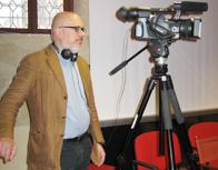 Riprese di Roberto Ellero - (foto Simonetta Borrelli)
