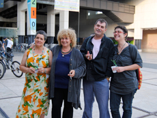Carla Eligi, Antonella Barina, Marco Gazzato e Sara Medici