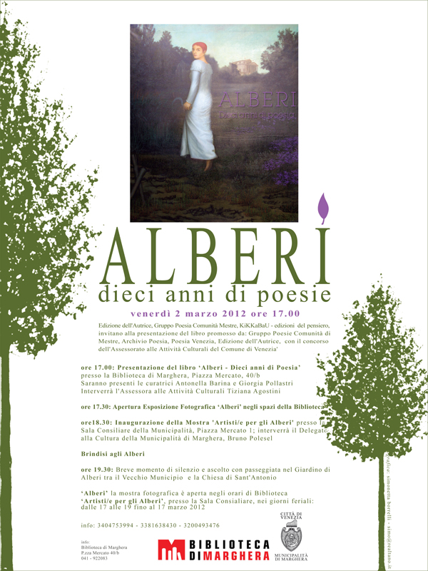 locandina di ALBERI - dieci anni di poesie