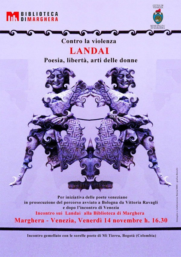 locandina landais biblioteca marghera