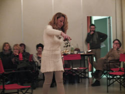 performance di Annette Ronchin e Patrizia Veronese