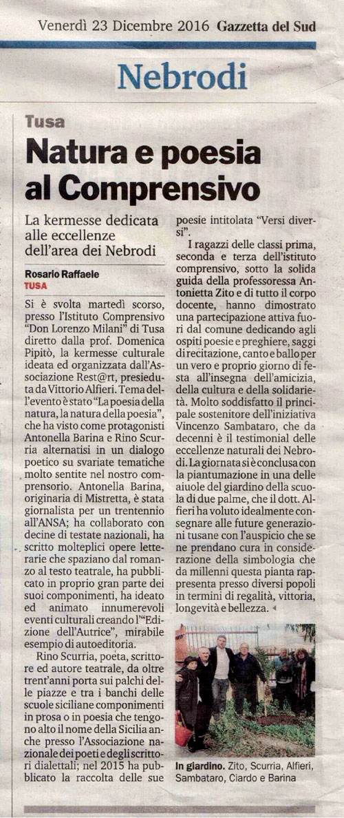 articolo di giornale