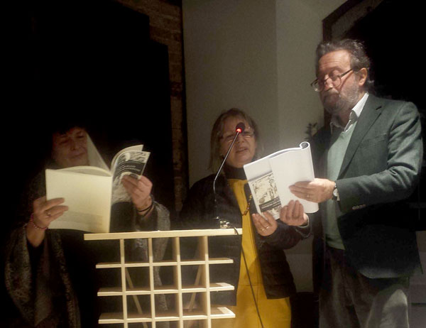 Al centro e a destra Luciana Castagnaro e Franco Ferrari Delfino